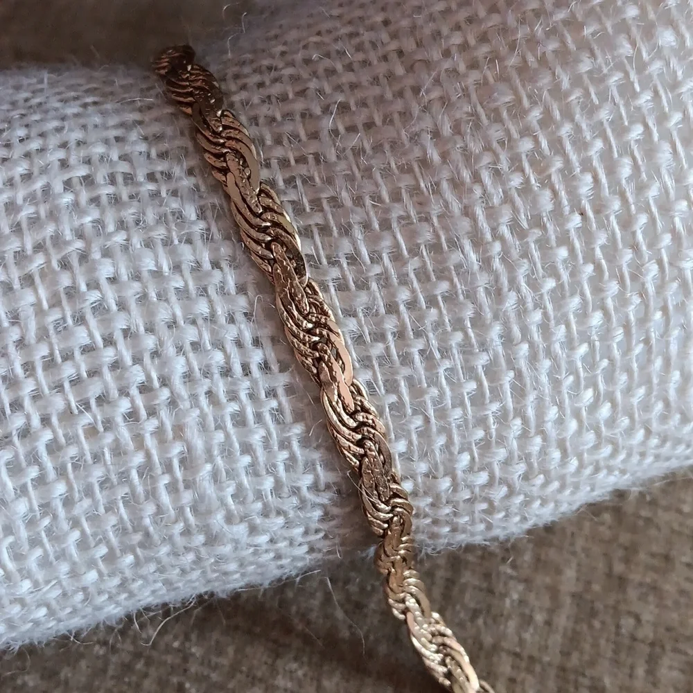 Multi Woven Gold Tone Bracelet - Picture 6 of 8